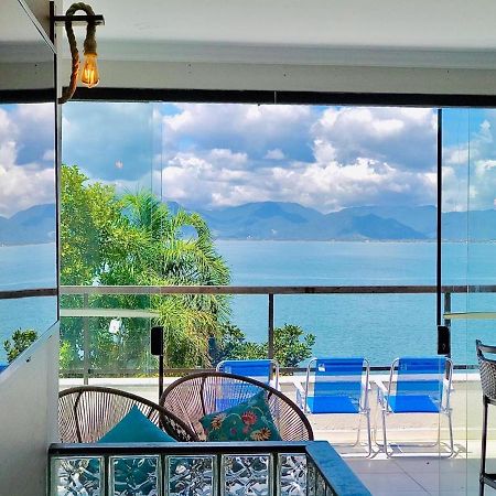 Lindo Duplex Pe Na Areia Com Praia Privativa Caraguatatuba Kültér fotó