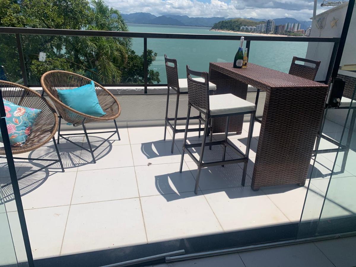 Lindo Duplex Pe Na Areia Com Praia Privativa Caraguatatuba Kültér fotó