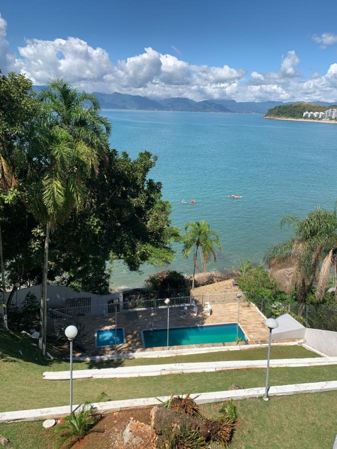 Lindo Duplex Pe Na Areia Com Praia Privativa Caraguatatuba Kültér fotó