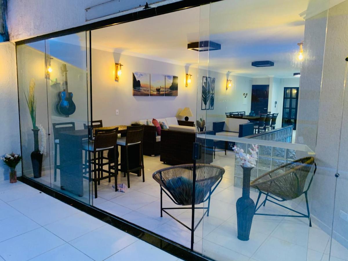 Lindo Duplex Pe Na Areia Com Praia Privativa Caraguatatuba Kültér fotó