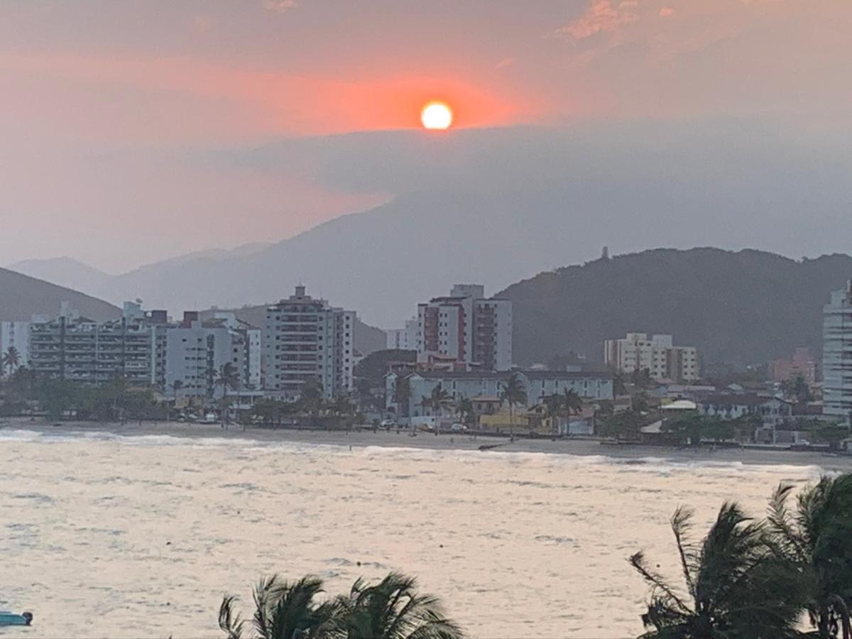 Lindo Duplex Pe Na Areia Com Praia Privativa Caraguatatuba Kültér fotó